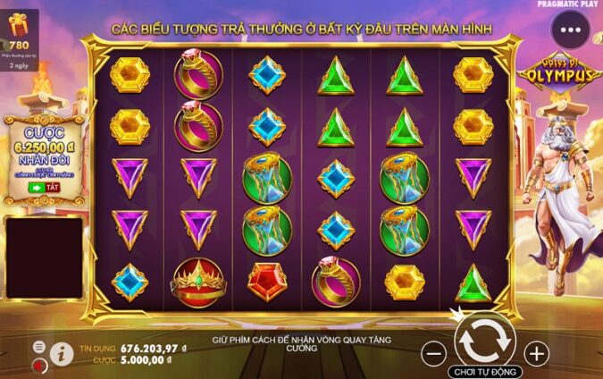 slot game canh cong Olympus