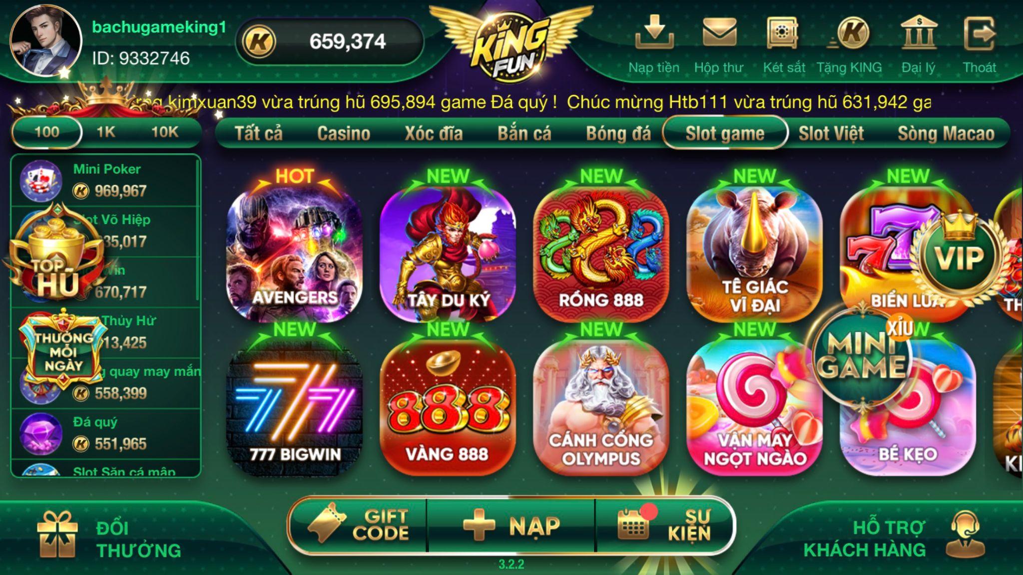 slot game kingfun2